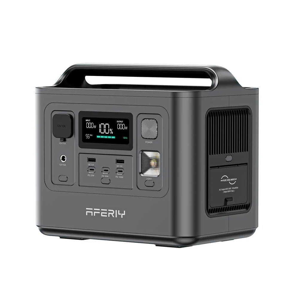 P010 Nešiojama Elektrinė (600W, 299Wh, LiFePO4)