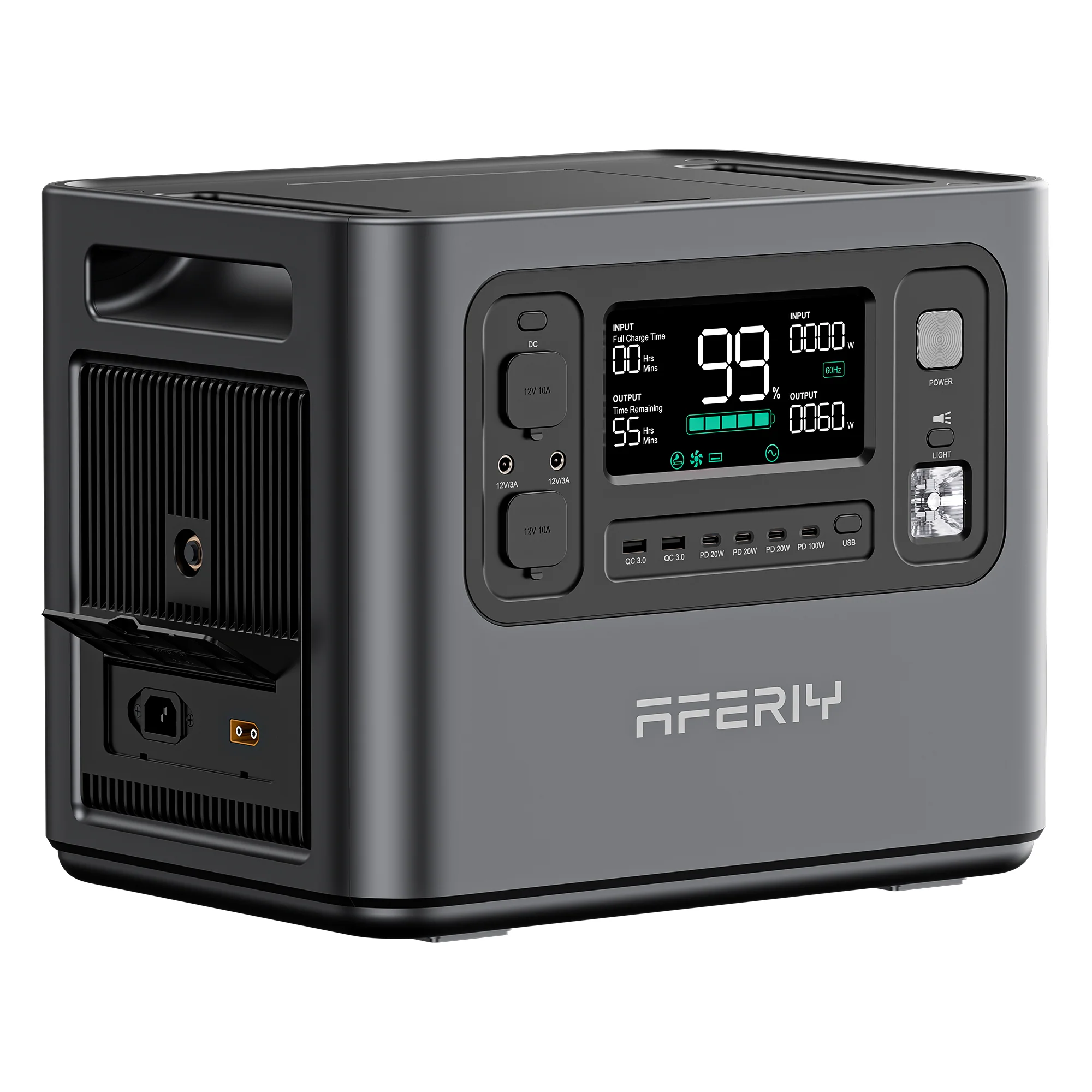 P110-D Nešiojama Elektrinė (800W, 512Wh, LiFePO4)