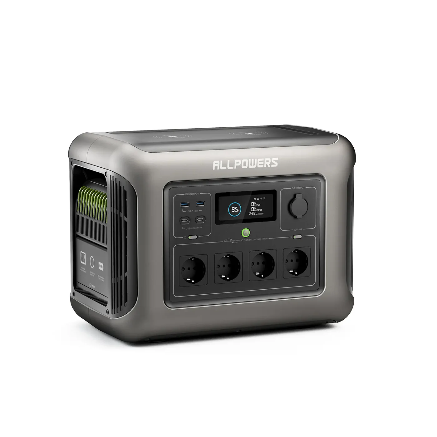 R1500 Nešiojama Elektrinė (1800W, 1152Wh, LiFePO4)