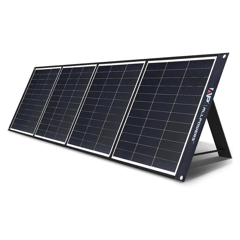 SP035 Nešiojama Saulės Baterija (200W, Monokristalinė, IP66)