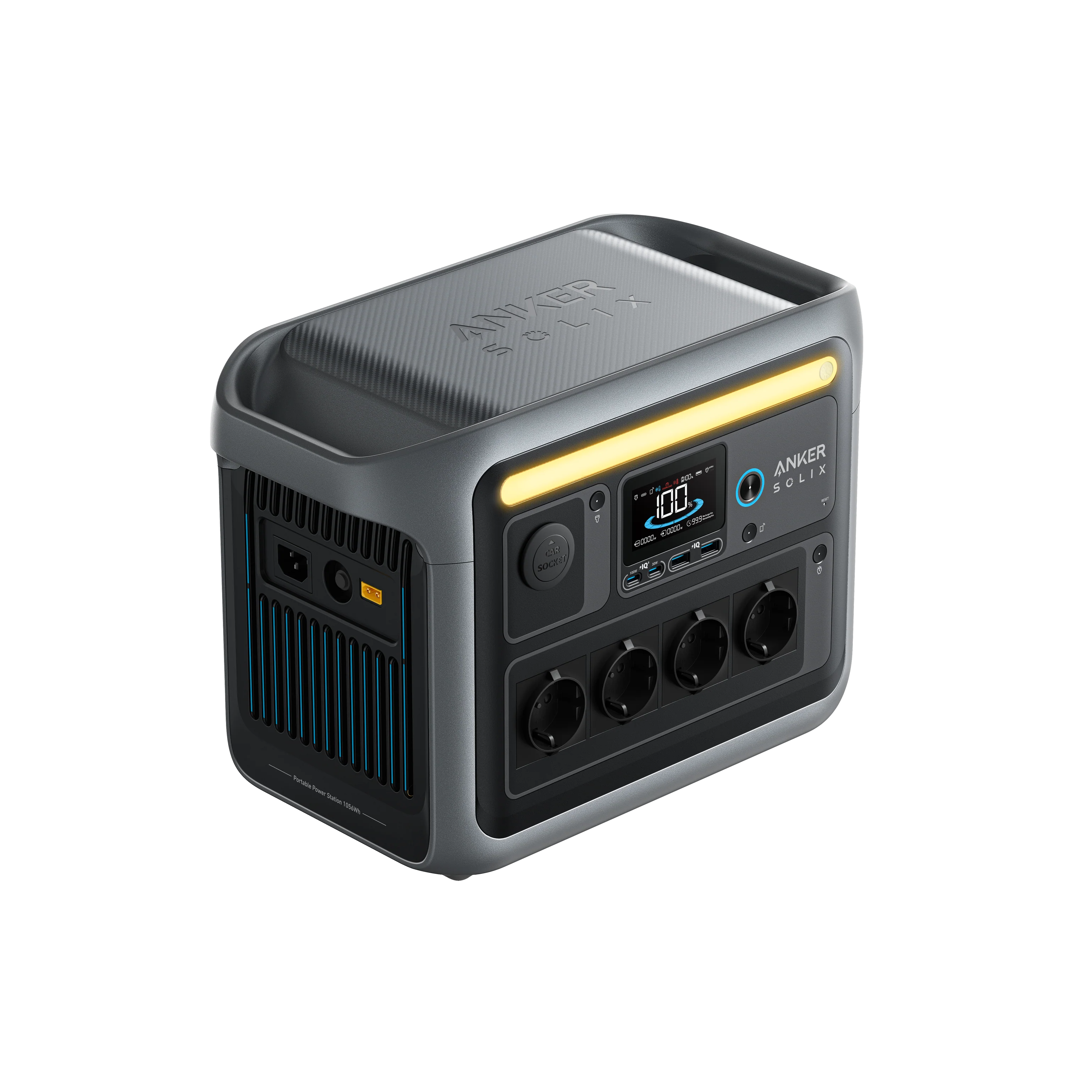 SOLIX C1000 Nešiojama Elektrinė (1800W, 1056Wh, LiFePO₄)