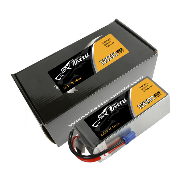 Tattu 12000mAh 6S 30C LiPo Baterija (22.2V, EC5)