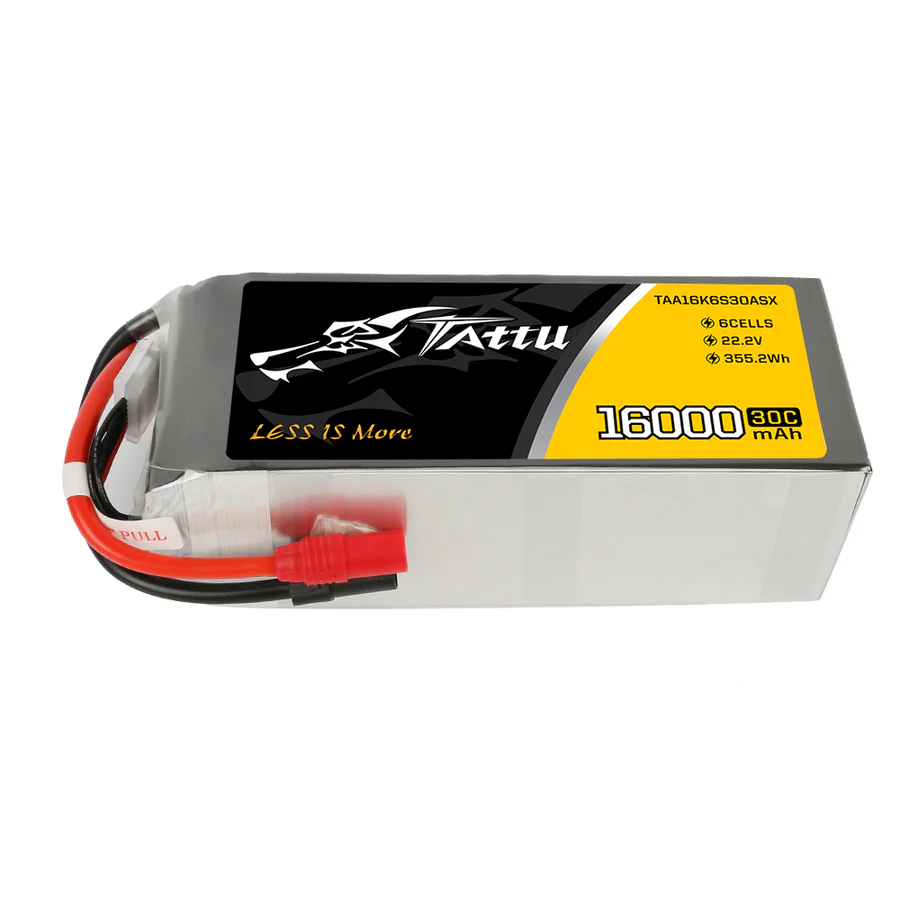 Tattu 16000mAh 6S 30C LiPo Baterija (22.2V, AS150 + XT150) - Image 3